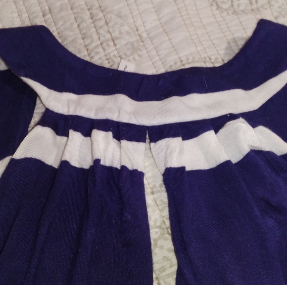 ⭐ BCBG GENERATION STRIPE COTTON TANK MINI DRESS SUNDRESS SIZE 1 - Picture 8 of 9